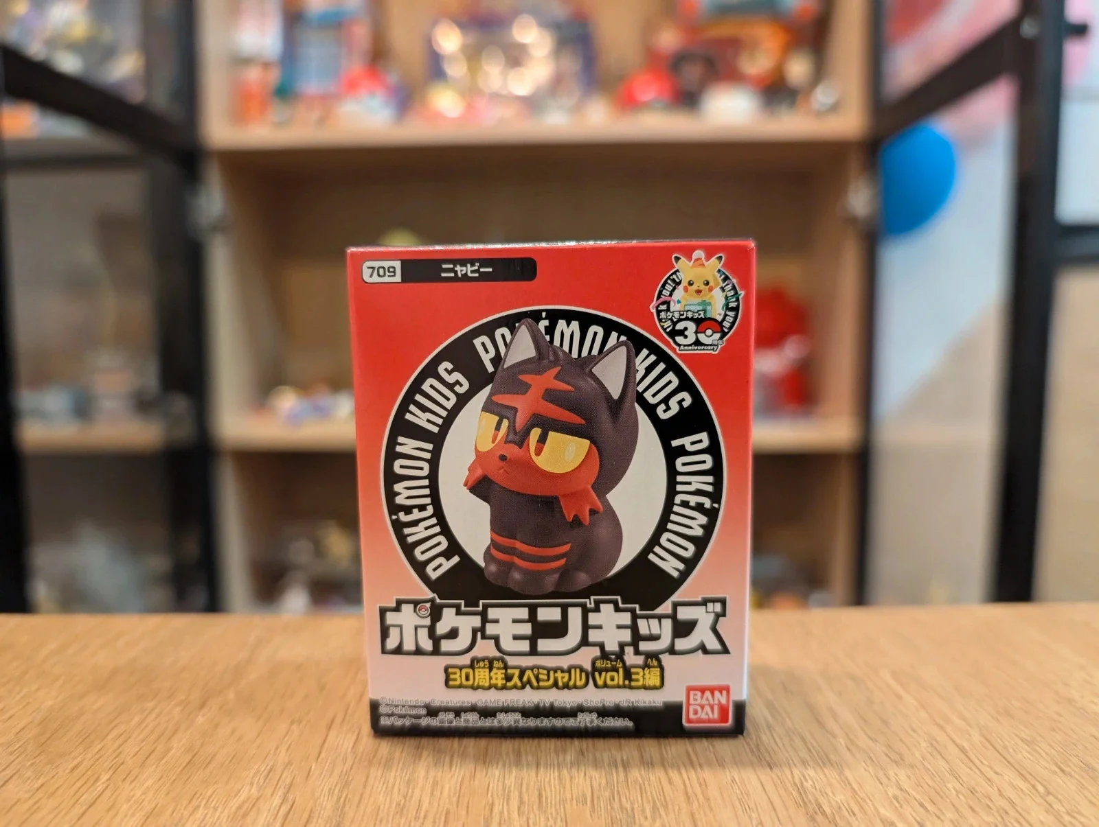 Pokémon Bandai Kids Litten figurine