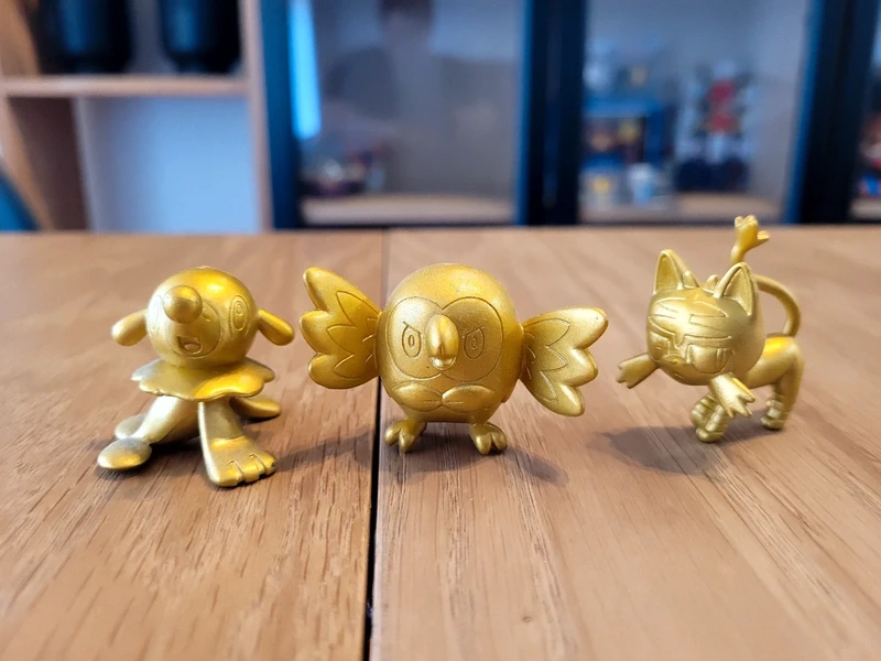 Pokemon Tomy Rowlet, Popplio, Litten