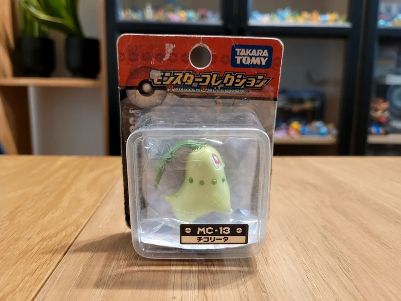 Pokemon figure Chikorita Tomy MC-13