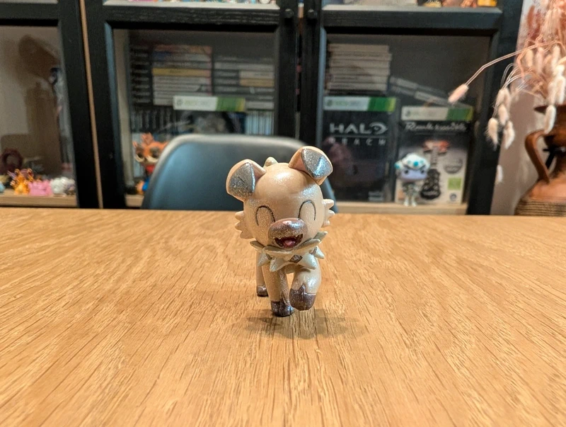Pokémon figurine WCT Rockruff pearly