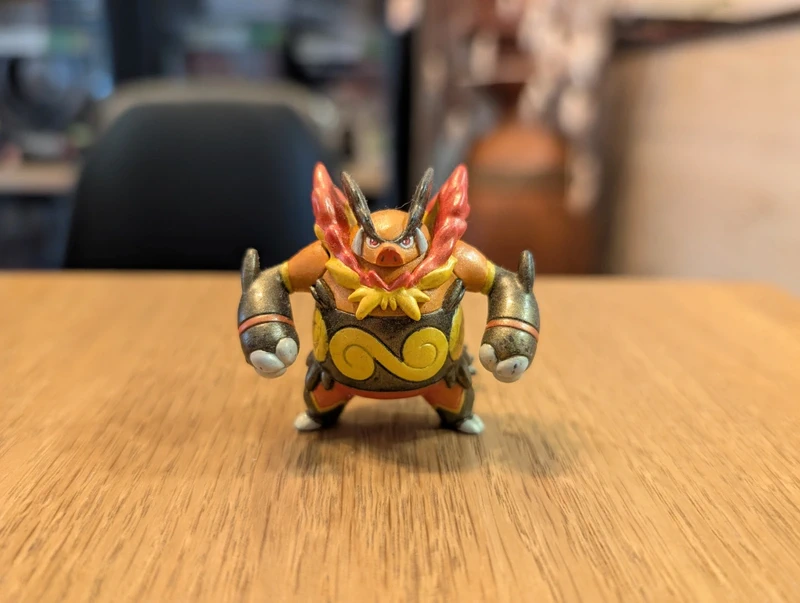 Pokémon Tomy Figurine Emboar Pearly