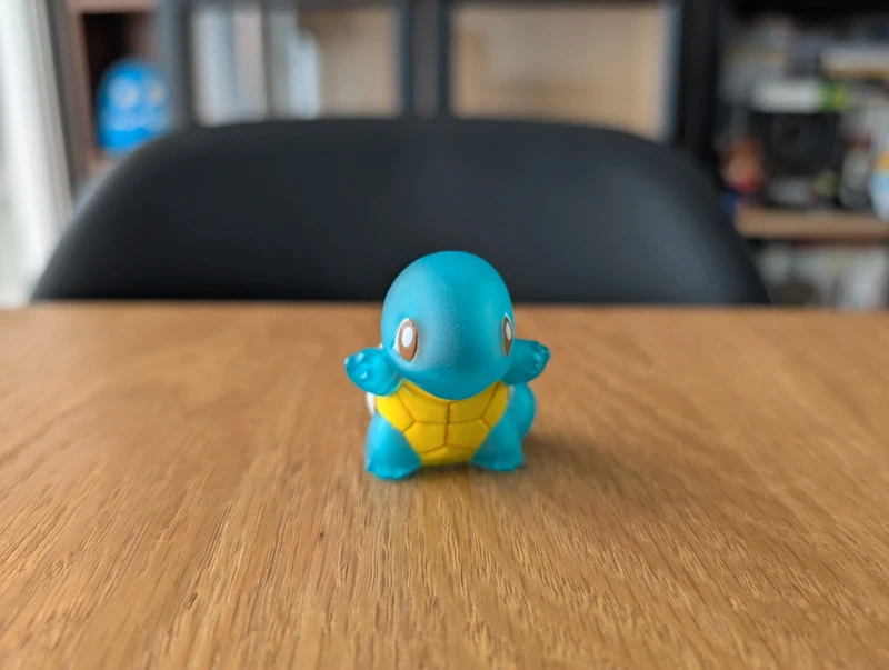Figura Pokémon Bandai Kids Squirtle Clear