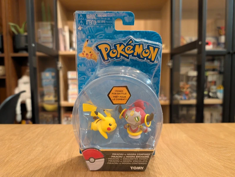 Pokémon Tomy Figurine Pikachu & Hoopa