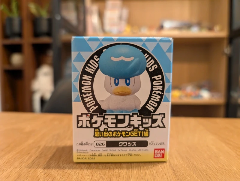 Pokémon Bandai Kids Quaxly figurine