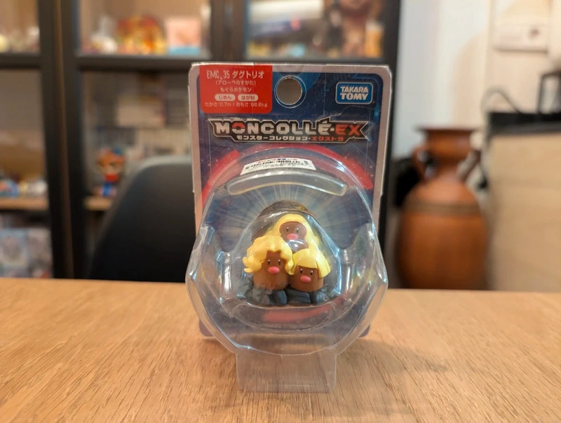 Pokémon Tomy Figurine Dugtrio Alola